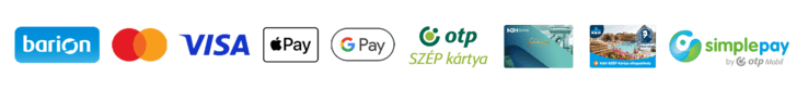 Összes online fizetés típus